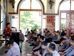 Tingkatkan Imam dan Taqwa Menuju SDM Unggul, Polrestabes Surabaya Gelar Binrohtal