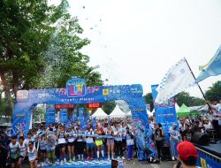 Gaungkan Spirit  Green Lifestyle PLN Sukses Gelar PLN Mobile Color Run 2024
