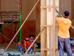 Proyek Rehabilitasi Gedung Aula Tuban Disorot: Transparansi dan Keselamatan Dipertanyakan
