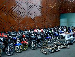 Gencarkan KRYD, Polres Ngawi Amankan 39 Kendaraan Roda Dua yang Konvoi Ganggu Kamtibmas