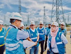 Aksi Listrik untuk Rakyat, EVP MKJ PT PLN (Persero) dan GM PT PLN (Persero) UIP JBTB Tinjau Pembangunan GITET 500 Kv Bangil dan Transmisi