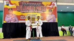 Kembali, Polres Ngawi Raih Juara 1 Beladiri Polri Kapolda Jatim Cup 2025