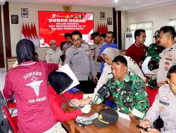 Setetes Darah untuk Kemanusiaan, Polres Probolinggo Gelar Donor Darah di Hari Bhayangkara ke-79