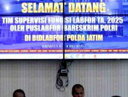 Puslabfor Bareskrim Polri Gelar Supervisi Fungsi Laboraturium Forensik di Polda Jatim