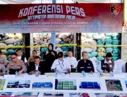 Dittipidter Bareskrim Polri Bongkar Pengiriman Batu Bara Illegal dari Kaltim Menuju Pelabuhan Tanjung Perak Surabaya