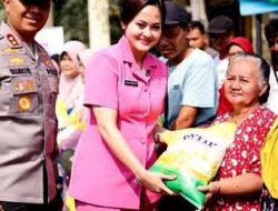 Antusiasme Masyarakat Warnai ‘Gerakan Pangan Murah’ Polres Kediri
