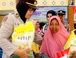 Gerakan Pangan Murah : Polres Tuban Siapkan 12 Ton Beras SPHP