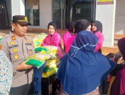 Gerakan Pangan Murah, Polresta Banyuwangi dan Bulog Salurkan Dua Ton Beras