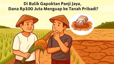 Dana PUAP Diduga Disalahgunakan, Ketua Gapoktan Panji Jaya Rangkap Jabatan Perangkat Desa