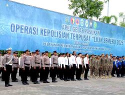Polres Lamongan Laksanakan Apel Gelar Pasukan Ops Lilin Semeru, Siap Amankan Natal 2025 dan Tahun Baru 2026