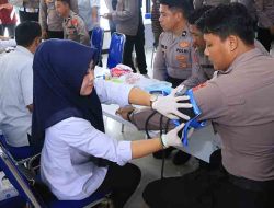 Polres Ngawi Gelar Donor Darah, Wujud Kepedulian Sosial dan Kesehatan Personel