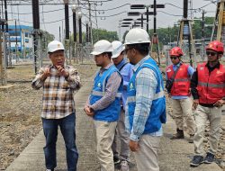 Perkuat Keandalan Sistem Kelistrikan Penyangga Ekonomi Jawa Timur, GM PLN UIP JBTB Tinjau Proyek Gardu Induk 150 kV Krian