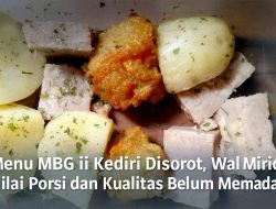 Menu MBG di Kediri Disorot, Wali Murid Nilai Porsi dan Kualitas Belum Memadai