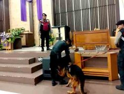 Polres Kediri Kota Sterilisasi Gereja Jelang Rangkaian Ibadah Paskah 2026, Pastikan Keamanan dan Kenyamanan Jemaat