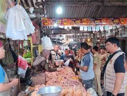 Polres Pasuruan Pantau Pasar Pastikan Stok Pangan Aman Pascalebaran