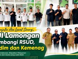 Menjalin Asa Lewat Sinergi, PJI Lamongan Sambangi RSUD, Kodim dan Kemenag