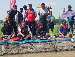 Spektakuler! Desa Beran Tebar Ratusan Lele Master, Ribuan Warga Tumpah Ruah Saksikan Lomba Mancing