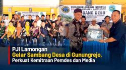 PJI Lamongan Gelar Sambang Desa di Gunungrejo, Perkuat Kemitraan Pemdes dan Media