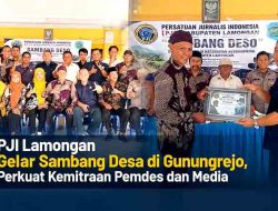 PJI Lamongan Gelar Sambang Desa di Gunungrejo, Perkuat Kemitraan Pemdes dan Media