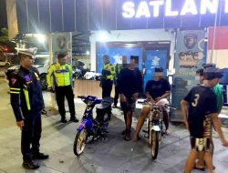 Cegah Gangguan Kamtibmas, Polisi Tindak Tegas Aksi Balap Liar di Wilayah Ngawi
