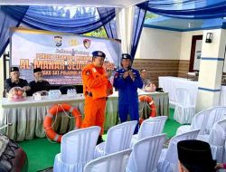 Kapolres Lamongan Kunjungi Satpolairud, Kenalkan Tugas Polisi Air dan Cara Penyelamatan Bencana