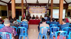 Dukung Kemajuan Desa, Babinsa Pangkur Hadiri Musyawarah Desa Di Wilayah Binaannya