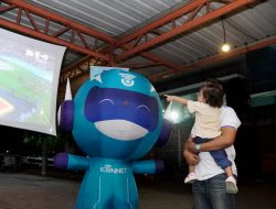 PLN Icon Plus Jatim Hadirkan Nonton Bareng Bola Gembira 2026 Bersama ICONNET, Pererat Kebersamaan dengan Masyarakat