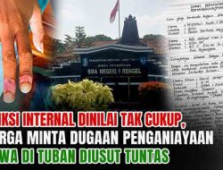 Sanksi Internal Dinilai Tak Cukup, Warga Minta Dugaan Penganiayaan Siswa di Tuban Diusut Tuntas