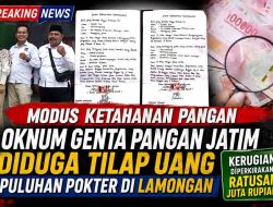 Modus Ketahanan Pangan, Oknum Genta Pangan Jatim Diduga Tilap Uang Puluhan Pokter di Lamongan