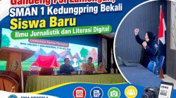 Gandeng PJI Lamongan, SMAN 1 Kedungpring Bekali Siswa Baru Ilmu Jurnalistik dan Literasi Digital