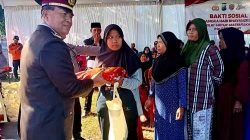 Polri Untuk Masyarakat, Polres Ngawi Bagikan 500 Paket Sembako di Bringin