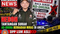 Heboh Tantangan Surah Ad-Dhuha Berhadiah Miras di Ancol, DPP LSM ASLI Minta Polisi Usut Penistaan Agama