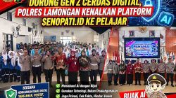 Dorong Gen Z Cerdas Digital, Polres Lamongan Kenalkan Platform Senopati.id ke Pelajar