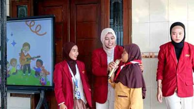 Cegah Perundungan Sejak Dini, KKN 194 UMM Gelar Edukasi Anti-Bullying di SDN Gedongboyountung
