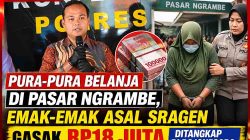 Modus Keliling Pasar Ngawi: Pura-Pura Beli Barang, Emak-Emak Gondol Belasan Juta Rupiah