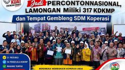 Jadi Percontohan Nasional, Lamongan Miliki 317 KDKMP dan Tempat Gembleng SDM Koperasi