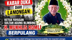 Duka Selimuti Umat, Pelopor Sekolah Sultan Agung Blimbing Drs. H. Mukhlis Romli Meninggal Dunia