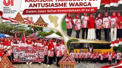 Kadisdik Tarakan Puji Antusiasme Warga dalam Jalan Sehat Kemerdekaan RI ke-81