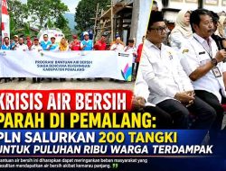Darurat Kekeringan Peta Merah: PLN Tegal-Pemalang Terjunkan 200 Tangki Air Bersih ke 7 Kecamatan