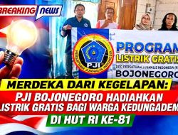 Wujudkan Kemerdekaan Hakiki, PJI Bojonegoro Komitmen Nyalakan Listrik Warga Pelosok Setiap Triwulan
