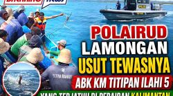 Polairud Lamongan Usut Tewasnya ABK KM Titipan Ilahi 5 yang Terjatuh di Perairan Kalimantan