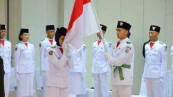 Kapolda Kaltara Hadiri Pengukuhan Paskibraka Provinsi Kaltara Tahun 2026