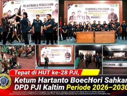 Ketua Umum PJI Hartanto Boechori: PJI Kaltim Sah, Jaga Independensi dan Kekompakan!