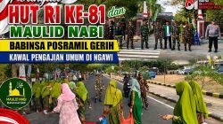 Dihadiri Bupati Ony Anwar, Pengajian dan Apel Kebangsaan di Gerih Ngawi Berlangsung Khidmat