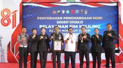 Polresta Sidoarjo Cetak Prestasi Nasional, Layanan SIM Keliling 24 Jam Nonstop Sabet Rekor MURI
