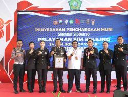 Polresta Sidoarjo Cetak Prestasi Nasional, Layanan SIM Keliling 24 Jam Nonstop Sabet Rekor MURI