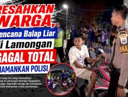 Resahkan Warga, Rencana Balap Liar di Lamongan Gagal Total Diamankan Polisi