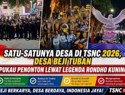 Satu-satunya Desa di TSNC 2026, Desa Beji Tuban Pukau Penonton lewat Legenda Rondho Kuning
