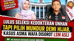 Lulus Seleksi Kedokteran Unhan tapi Pilih Mundur demi Hijab, Kasus Asma Wafa Disorot LSM ASLI