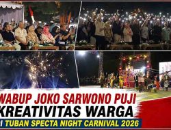 Wabup Joko Sarwono Puji Kreativitas Warga di Tuban Specta Night Carnival 2026